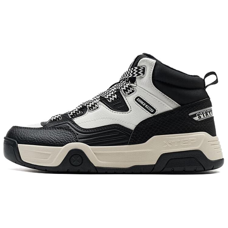 XTEP Кроссовки для скейтбординга Sky Spine с противоскользящим износостойким верхом, мужские, черно-белые
XTEP Кроссовки для скейтбординга Sky Spine с противоскользящим износостойким верхом, мужские, черно-белые