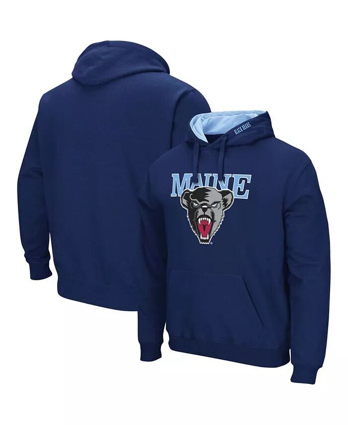 Мужской темно-синий пуловер с капюшоном Maine Black Bears Arch и логотипом Colosseum
Мужской темно-синий пуловер с капюшоном Maine Black Bears Arch и логотипом Colosseum