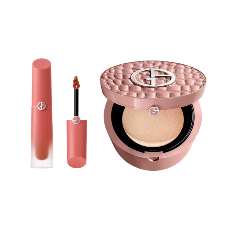 GIORGIO ARMANI AMANI Nude Brown Red Air Cushion Nude Brown жидкая помада для макияжа наборы легко растушевываются 4мл+15г
GIORGIO ARMANI AMANI Nude Brown Red Air Cushion Nude Brown жидкая помада для макияжа наборы легко растушевываются 4мл+15г