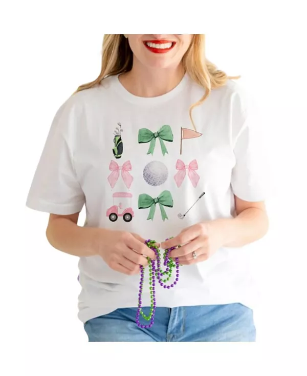 Женская кокетливая футболка для гольфа с коротким рукавом Sweet Wink, белый
Женская кокетливая футболка для гольфа с коротким рукавом Sweet Wink, белый