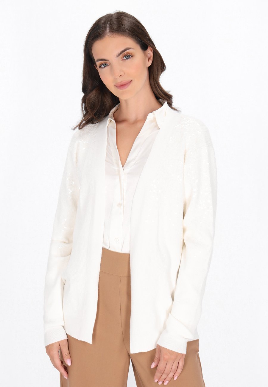 Кардиган usha Cardigan, Offwhite/Off-White
Кардиган usha Cardigan, Offwhite/Off-White