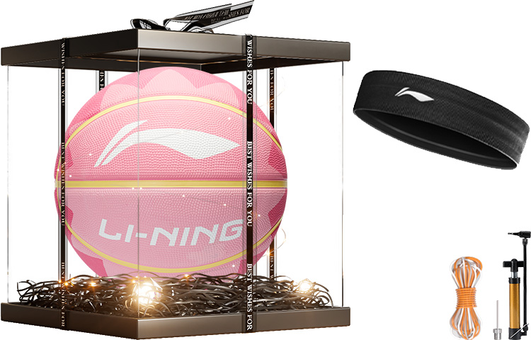 LINING Резиновый баскетбольный мяч pink yellow размер 7 тренировочный unisex
LINING Резиновый баскетбольный мяч pink yellow размер 7 тренировочный unisex