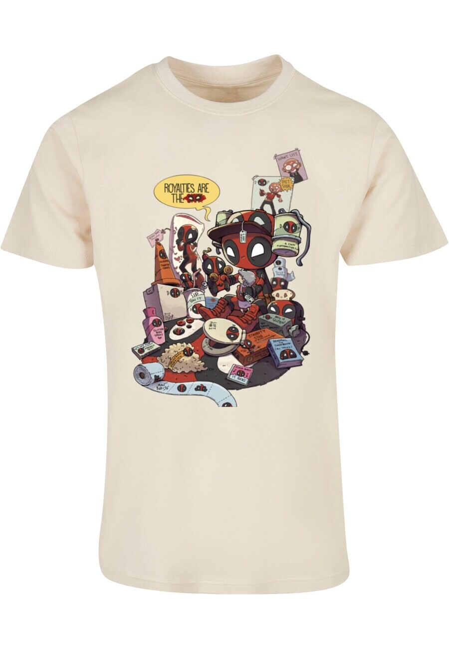 Классическая футболка ABSOLUTE CULT Shirt Deadpool - Merchandise Royalties, кремовый
Классическая футболка ABSOLUTE CULT Shirt Deadpool - Merchandise Royalties, кремовый