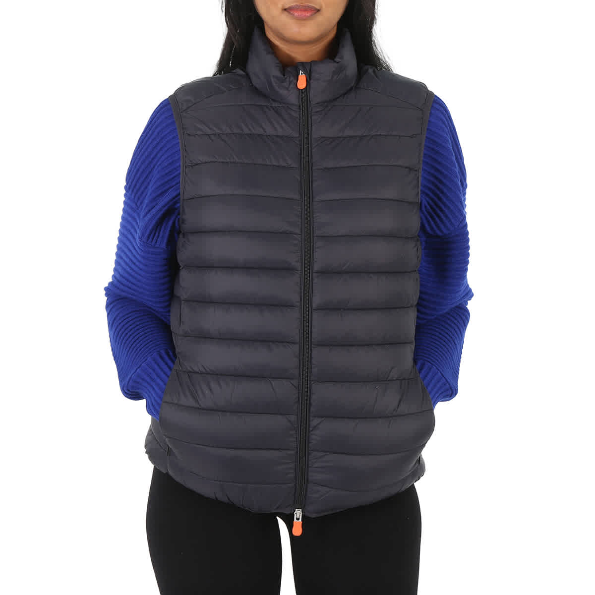 Спасательная утка Женская черная жилетка Charlotte Save The Duck
Спасательная утка Женская черная жилетка Charlotte Save The Duck