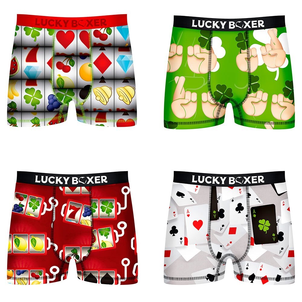 Боксеры Lucky PK2345 4 шт, разноцветный
Боксеры Lucky PK2345 4 шт, разноцветный