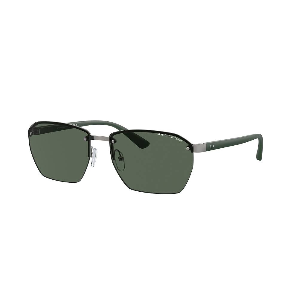 Мужские прямоугольные солнцезащитные очки Armani Exchange 0AX2048S 59 мм, цвет Matte Gunmetal
Мужские прямоугольные солнцезащитные очки Armani Exchange 0AX2048S 59 мм, цвет Matte Gunmetal