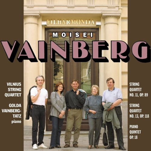 CD диск Vainberg / Vilnius String Quartet / Vainberg-Tatz: Chamber Music
CD диск Vainberg / Vilnius String Quartet / Vainberg-Tatz: Chamber Music