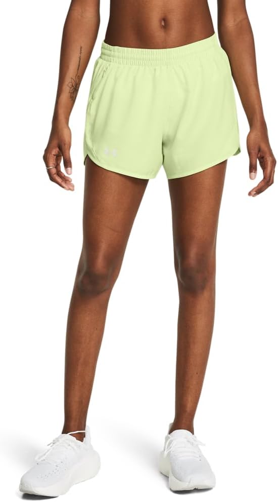 Женские шорты Under Armour Fly by, (383) Retro Green/Retro Green/Reflective
Женские шорты Under Armour Fly by, (383) Retro Green/Retro Green/Reflective