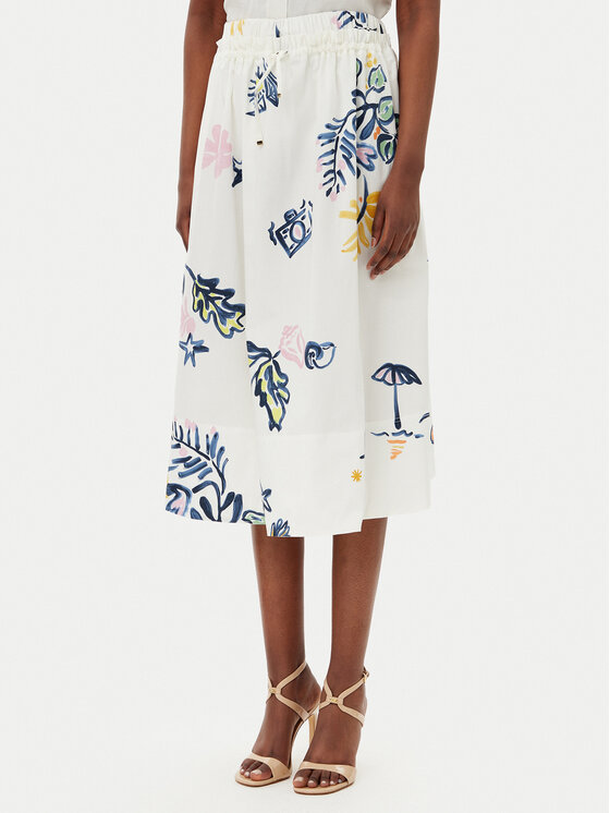 Трапециевидная юбка стандартный крой Zambia 2513101072200 Marella, белый
Трапециевидная юбка стандартный крой Zambia 2513101072200 Marella, белый