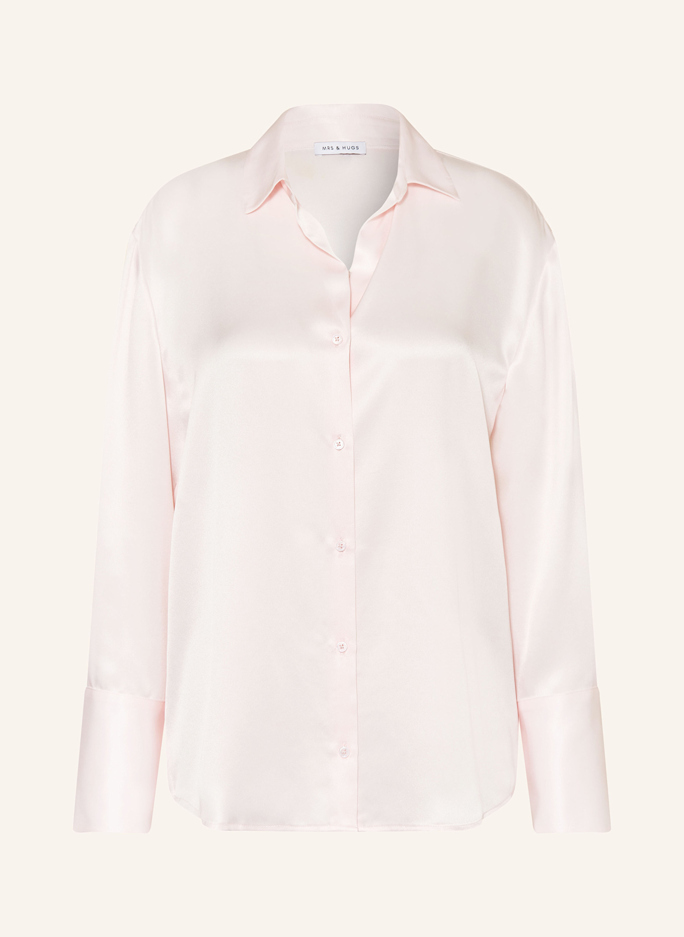 Атласная блузка Mrs & Hugs, розовый
Атласная блузка Mrs & Hugs, розовый