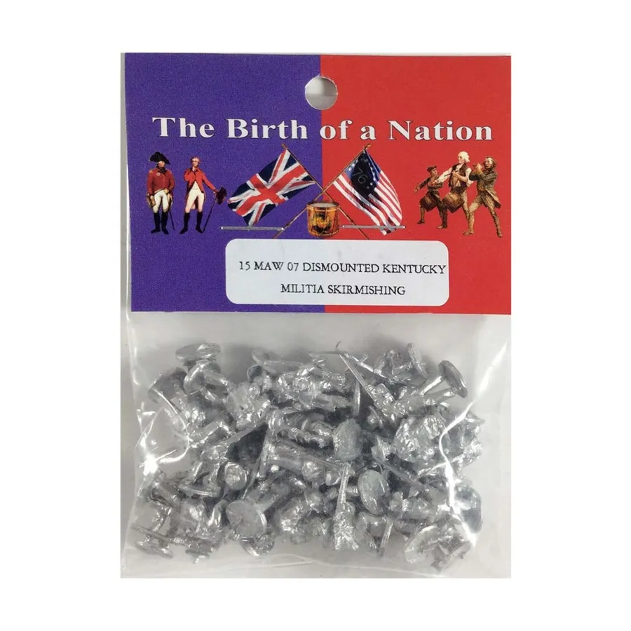Перестрелка спешившихся ополченцев Кентукки, Mad Anthony Wayne (15mm)
Перестрелка спешившихся ополченцев Кентукки, Mad Anthony Wayne (15mm)