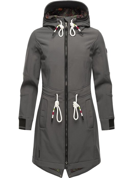 Мебура софтшелл с креплением на пальто Marikoo, серый 
Мебура софтшелл с креплением на пальто Marikoo, серый