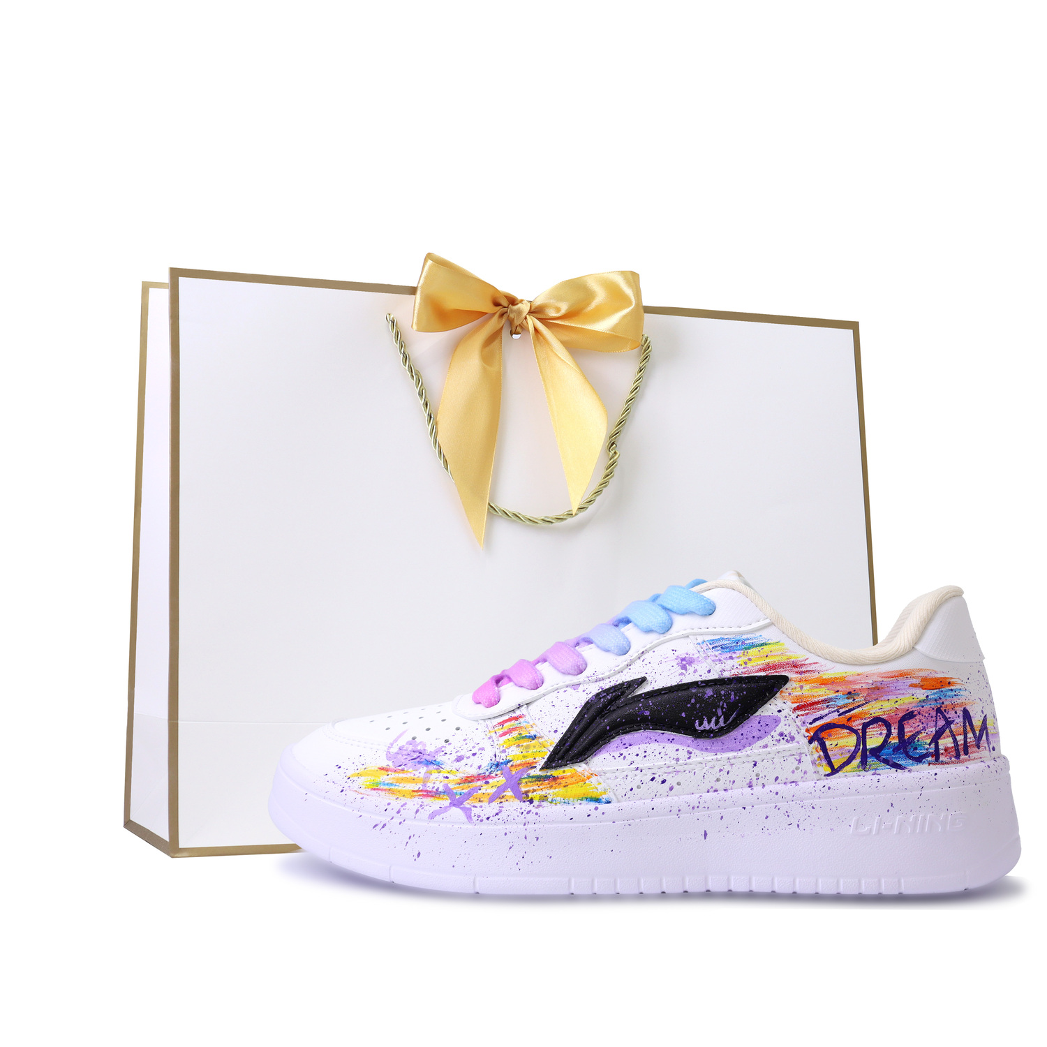 LINING Лининг Понтун Боутс устойчивые к истиранию, легкие и дышащие лоу-топ скейтбордские кроссовки унисекс белый фиолетовый черный, цвет White Purple Black
LINING Лининг Понтун Боутс устойчивые к истиранию, легкие и дышащие лоу-топ скейтбордские кроссовки унисекс белый фиолетовый черный, цвет White Purple Black