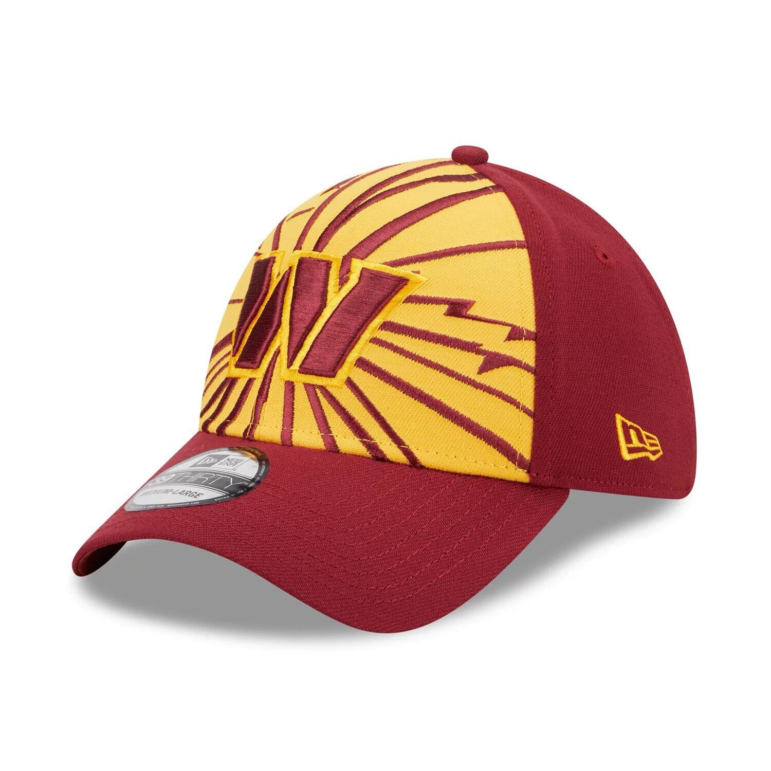Мужская кепка New Era золотого/бордового цвета Washington Commanders Shattered 39THIRTY Flex Hat
Мужская кепка New Era золотого/бордового цвета Washington Commanders Shattered 39THIRTY Flex Hat