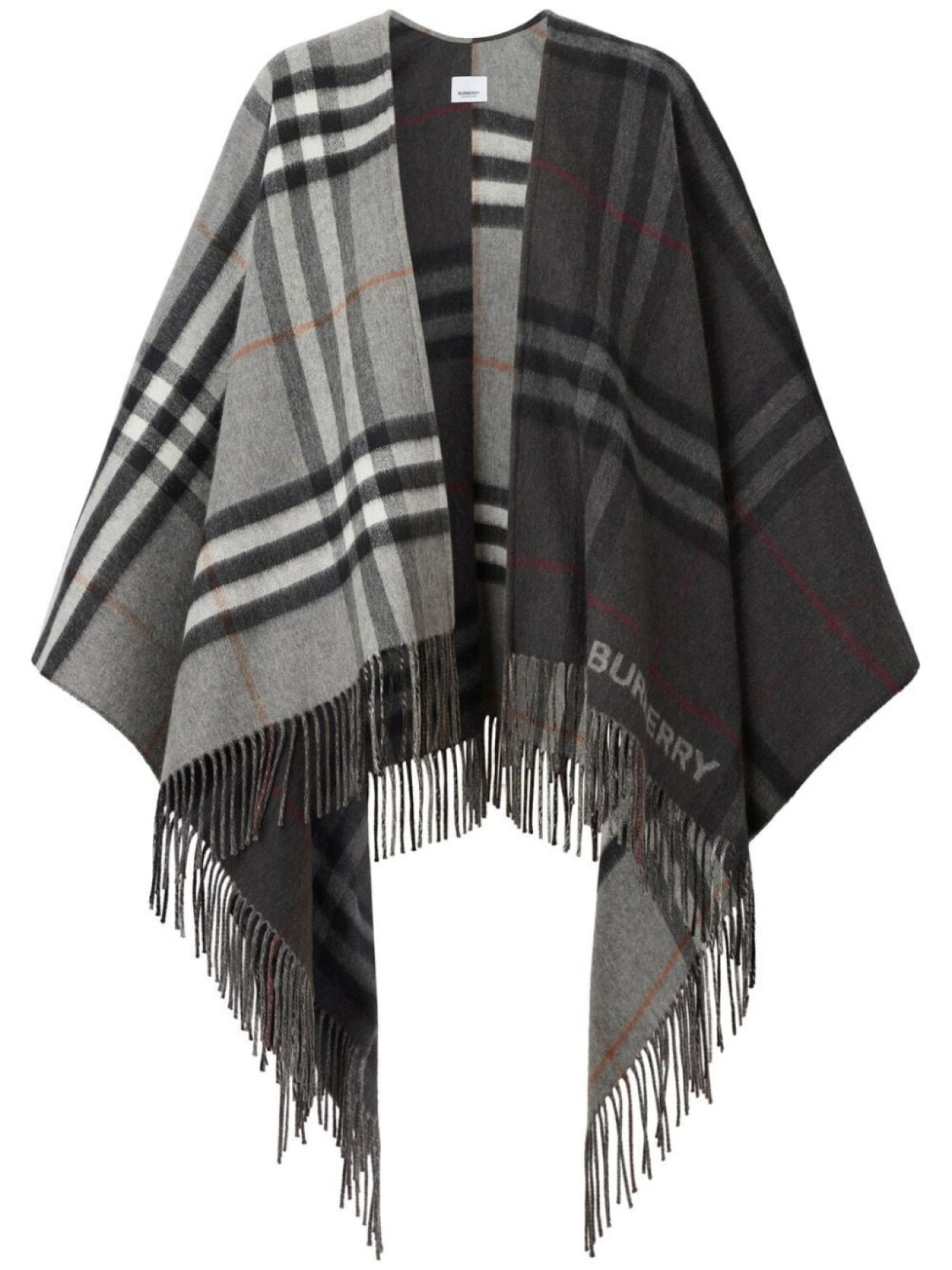 Кейп в клетку Burberry, серый
Кейп в клетку Burberry, серый