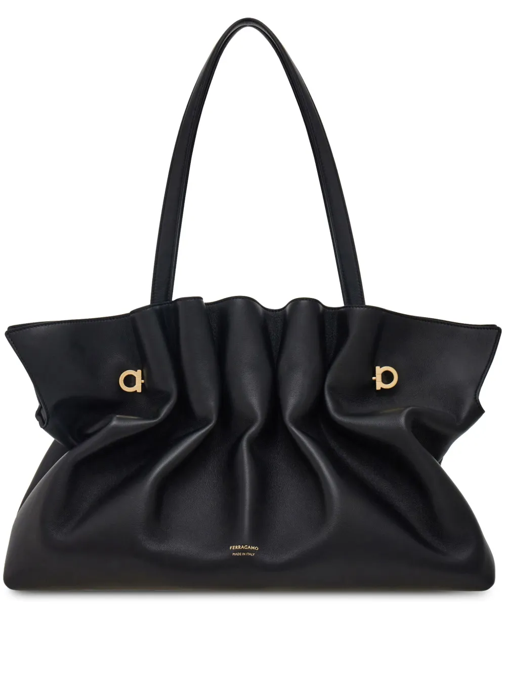 Большая сумка на плечо Soft Ferragamo, черный
Большая сумка на плечо Soft Ferragamo, черный
