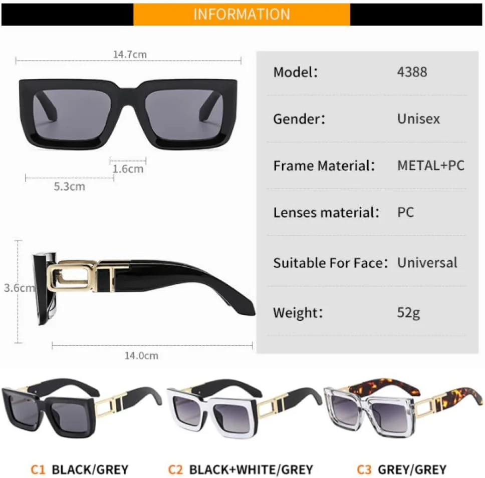 Модные солнцезащитные очки класса люкс для женщин и мужчин, ретро, двухцветная оправа, трендовые оттенки, защита от ультрафиолета UV400 LVTFCO, Black Black
Модные солнцезащитные очки класса люкс для женщин и мужчин, ретро, двухцветная оправа, трендовые оттенки, защита от ультрафиолета UV400 LVTFCO, Black Black