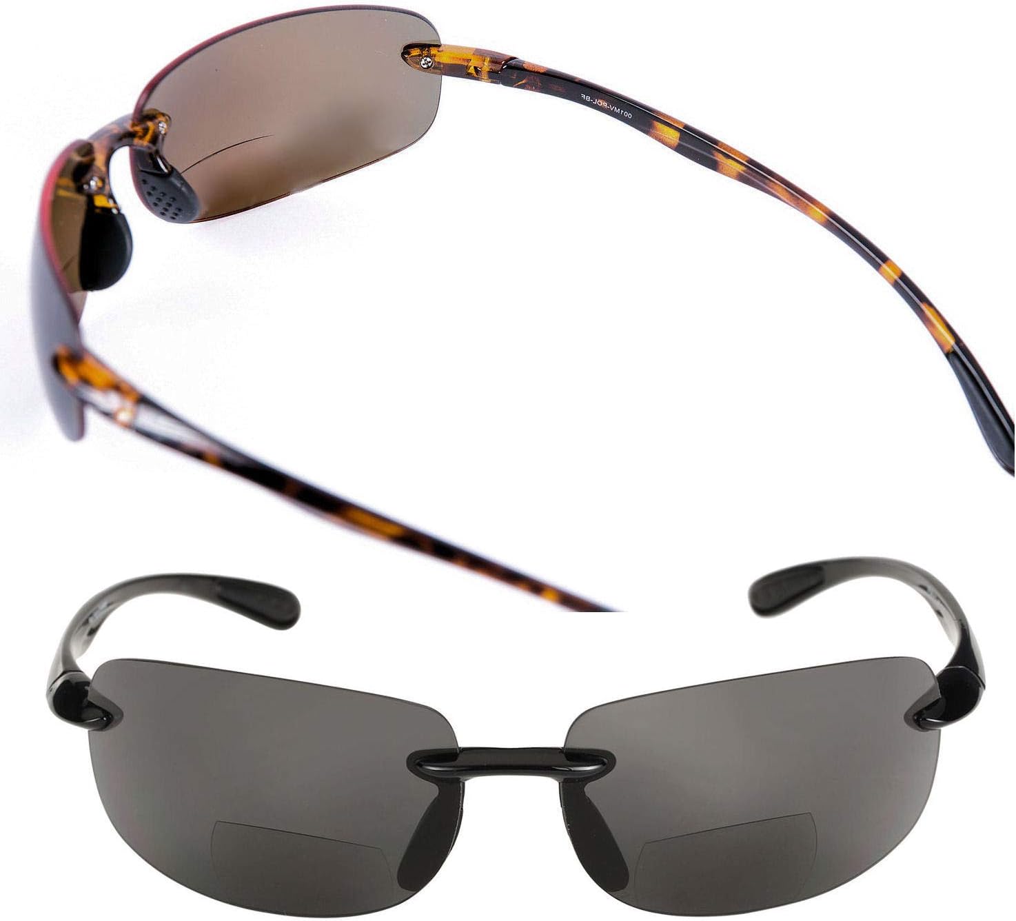 Солнцезащитные очки Mass Vision 'The Influencer' (2 пары) с легкими спортивными поляризованными бифокальными линзами для чтения, для мужчин и женщин, Non Polarized - Black/Tortoise
Солнцезащитные очки Mass Vision 'The Influencer' (2 пары) с легкими спортивными поляризованными бифокальными линзами для чтения, для мужчин и женщин, Non Polarized - Black/Tortoise