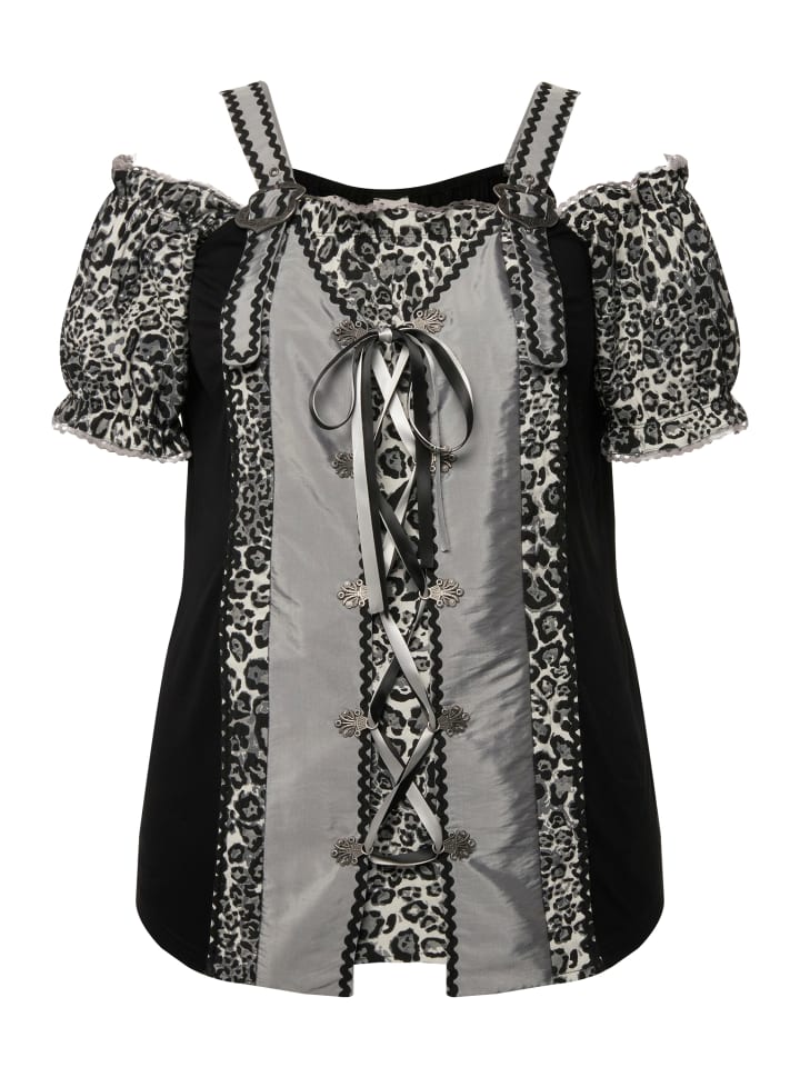 традиционная блузка черного цвета Ulla Popken
традиционная блузка черного цвета Ulla Popken