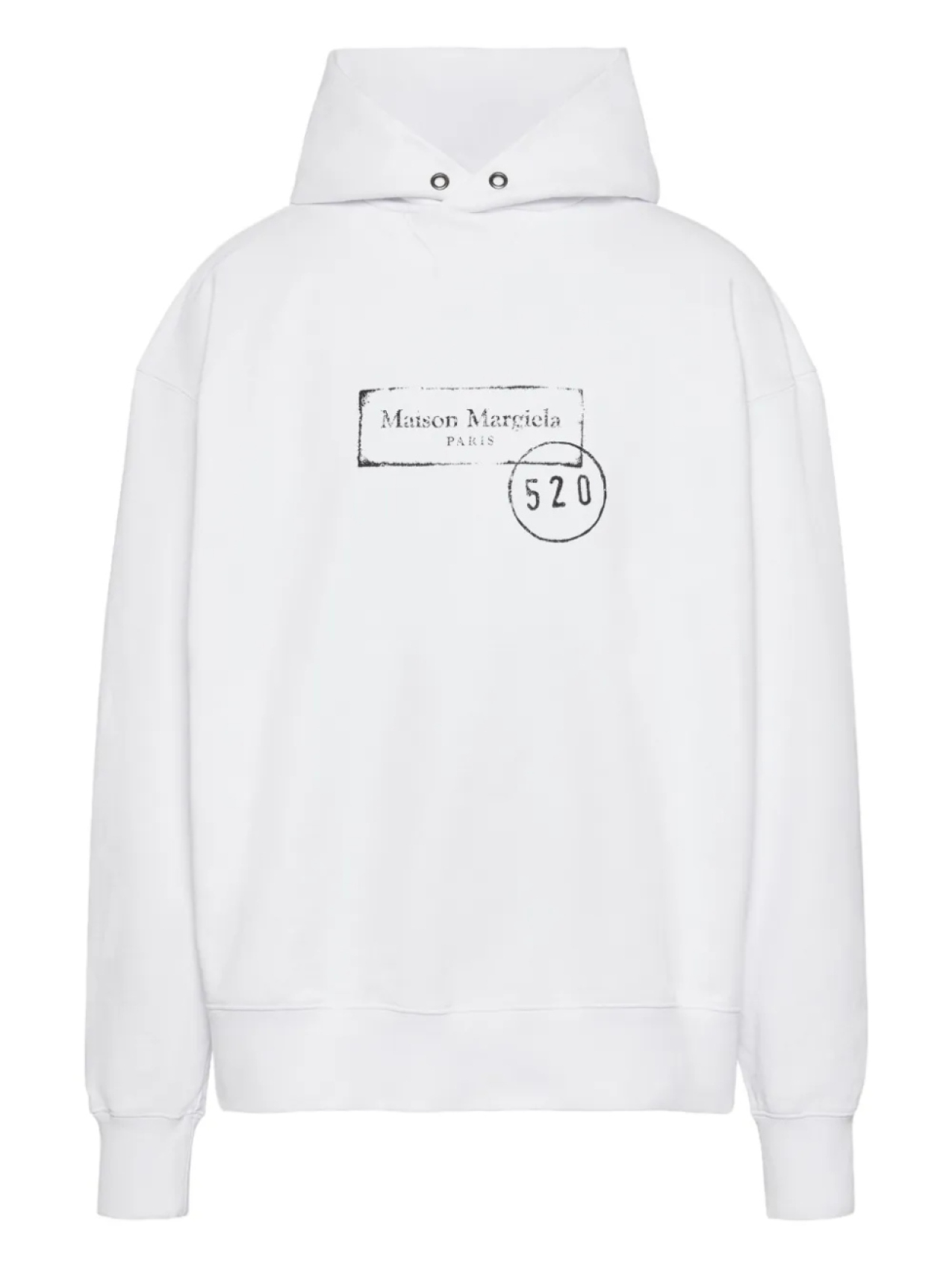 Толстовка с капюшоном из хлопка Maison Margiela, белый
Толстовка с капюшоном из хлопка Maison Margiela, белый