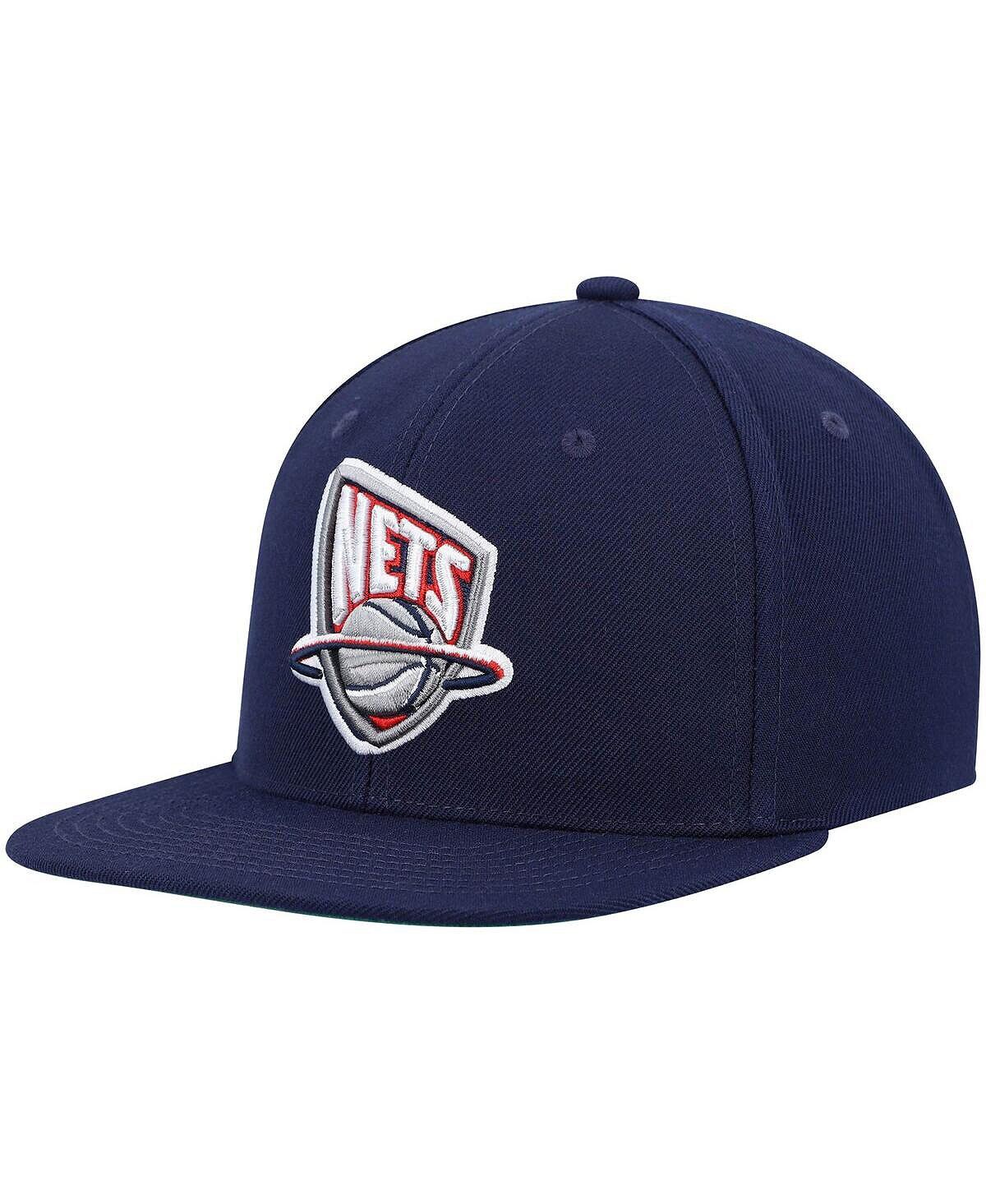 Мужская темно-синяя кепка New Jersey Nets Hardwood Classics Team Ground 2.0 Snapback Mitchell & Ness
Мужская темно-синяя кепка New Jersey Nets Hardwood Classics Team Ground 2.0 Snapback Mitchell & Ness