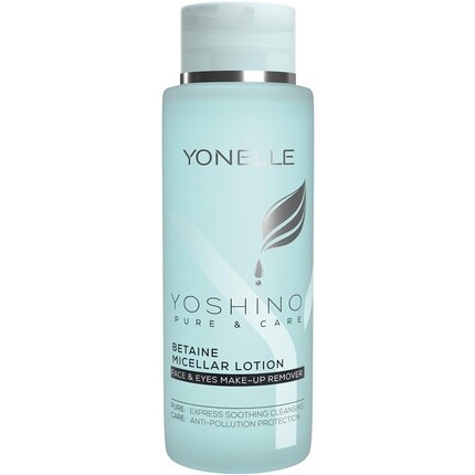 Мицеллярная очищающая вода Yonelle для всех типов кожи Yoshino Pure & Care с бетаином, эссенцией цветов Чеджу и D-пантенолом, очищающим и успокаивающим эффектом, 400 мл, New1
Мицеллярная очищающая вода Yonelle для всех типов кожи Yoshino Pure & Care с бетаином, эссенцией цветов Чеджу и D-пантенолом, очищающим и успокаивающим эффектом, 400 мл, New1