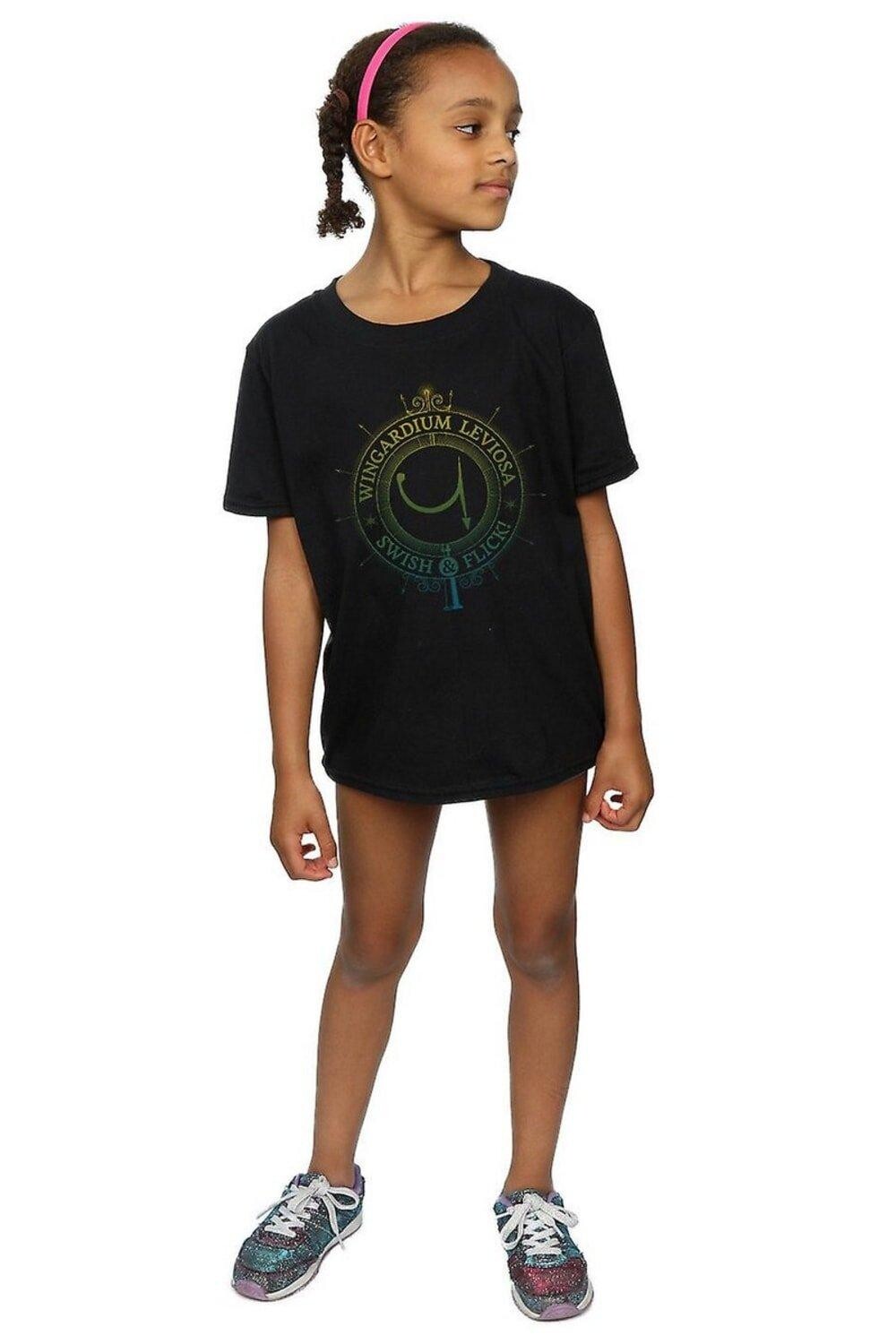 Хлопковая футболка Wingardium Leviosa Harry Potter, черный
Хлопковая футболка Wingardium Leviosa Harry Potter, черный
