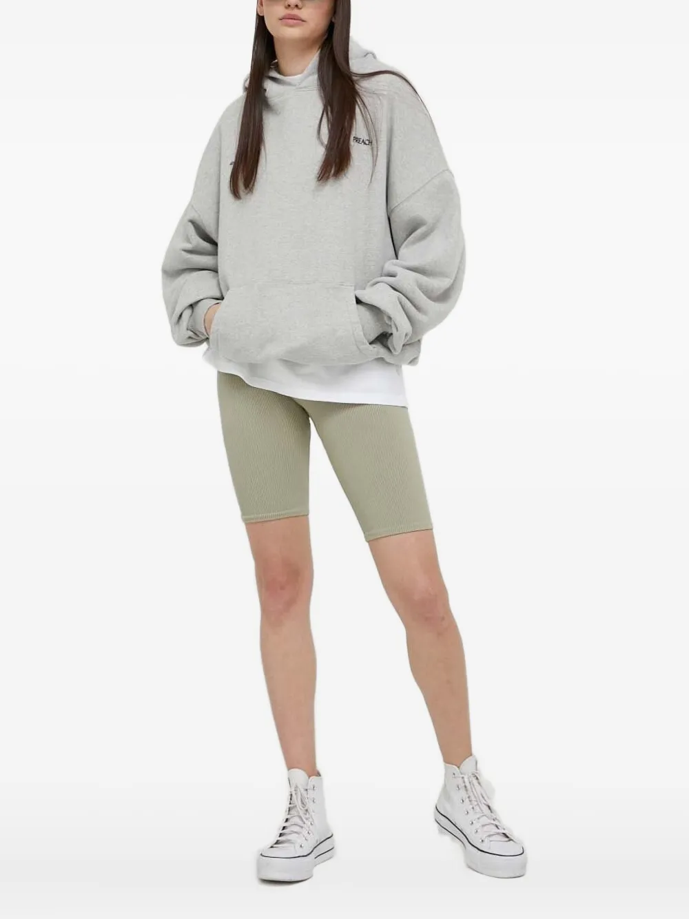 Худи с вышитым логотипом Preach, серый
Худи с вышитым логотипом Preach, серый