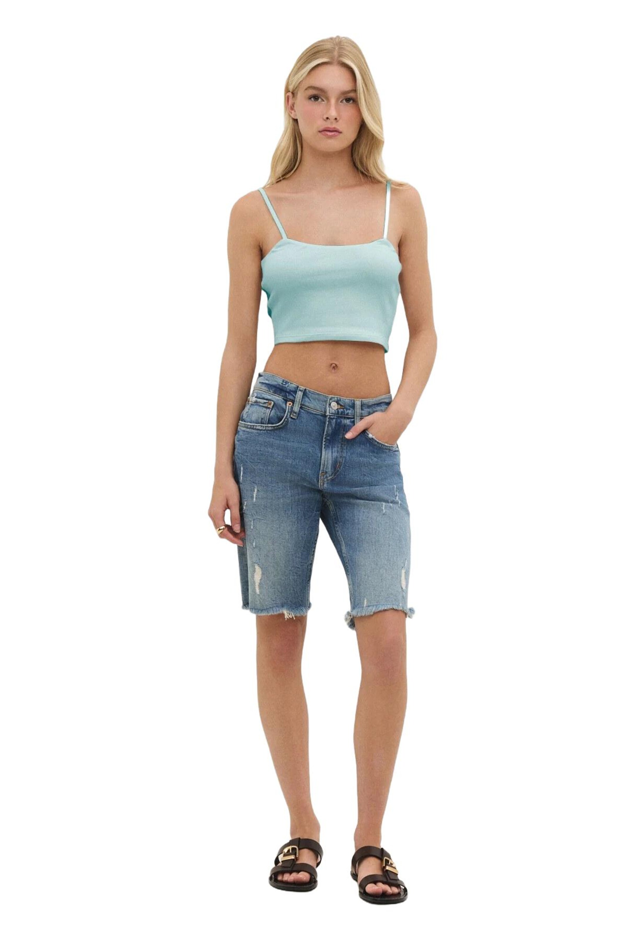 No Matter What Топ в зеленом цвете
No Matter What Топ в зеленом цвете