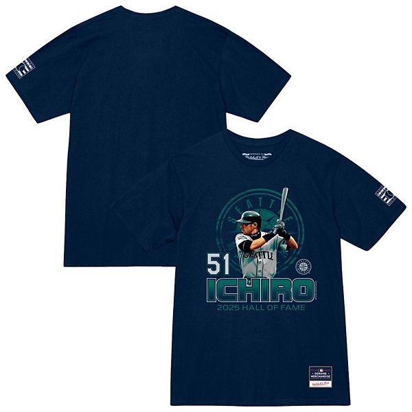 Футболка Ichiro Suzuki Seattle Mariners Hall of Fame Hitter Mitchell & Ness
Футболка Ichiro Suzuki Seattle Mariners Hall of Fame Hitter Mitchell & Ness