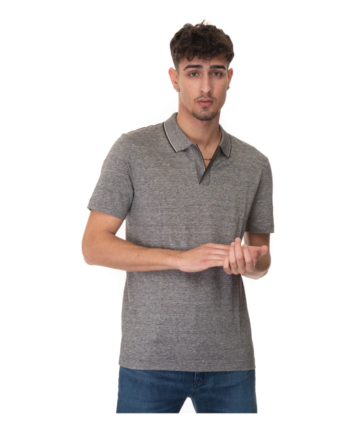 Контрастная рубашка-поло, приталенный крой, хлопково-льняная ткань. Hugo, серый
Контрастная рубашка-поло, приталенный крой, хлопково-льняная ткань. Hugo, серый