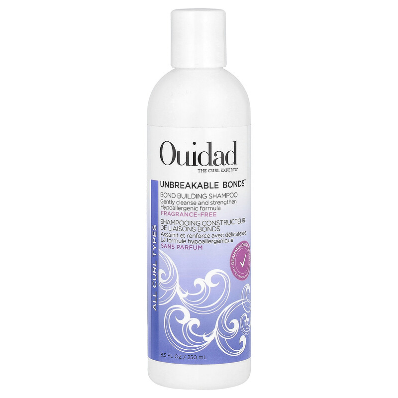 Ouidad, Unbreakable Bonds, шампунь для укрепления бондинга, для всех типов локонов, без отдушек, 250 мл (8,5 жидк. унц.)
Ouidad, Unbreakable Bonds, шампунь для укрепления бондинга, для всех типов локонов, без отдушек, 250 мл (8,5 жидк. унц.)