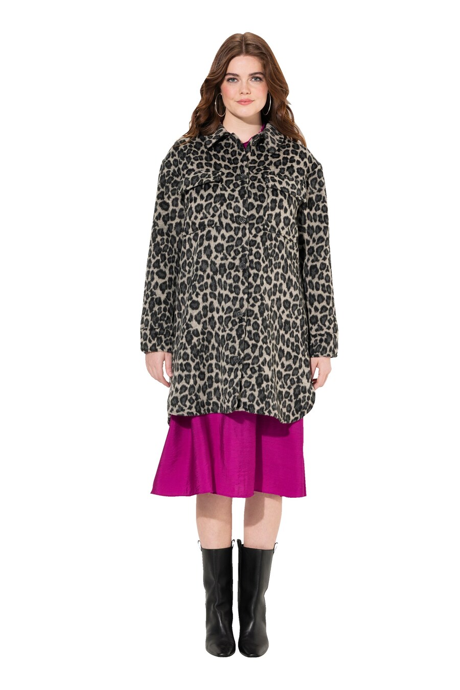 Пальто межсезонное Ulla Popken, Greige
Пальто межсезонное Ulla Popken, Greige