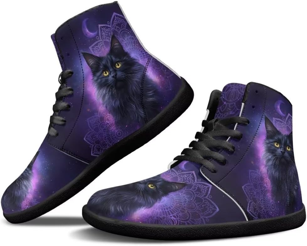 Высокие мужские кроссовки без каблука, легкие, противоскользящие, для повседневной ходьбы, с нулевым перепадом высоты подошвы Getelinseng, фиолетовый
Высокие мужские кроссовки без каблука, легкие, противоскользящие, для повседневной ходьбы, с нулевым перепадом высоты подошвы Getelinseng, фиолетовый