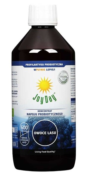 Препарат, поддерживающий функцию кишечника Joy Day EKO Koncentrat Napoju Probiotycznego Owoce Lasu, 500 мл
Препарат, поддерживающий функцию кишечника Joy Day EKO Koncentrat Napoju Probiotycznego Owoce Lasu, 500 мл