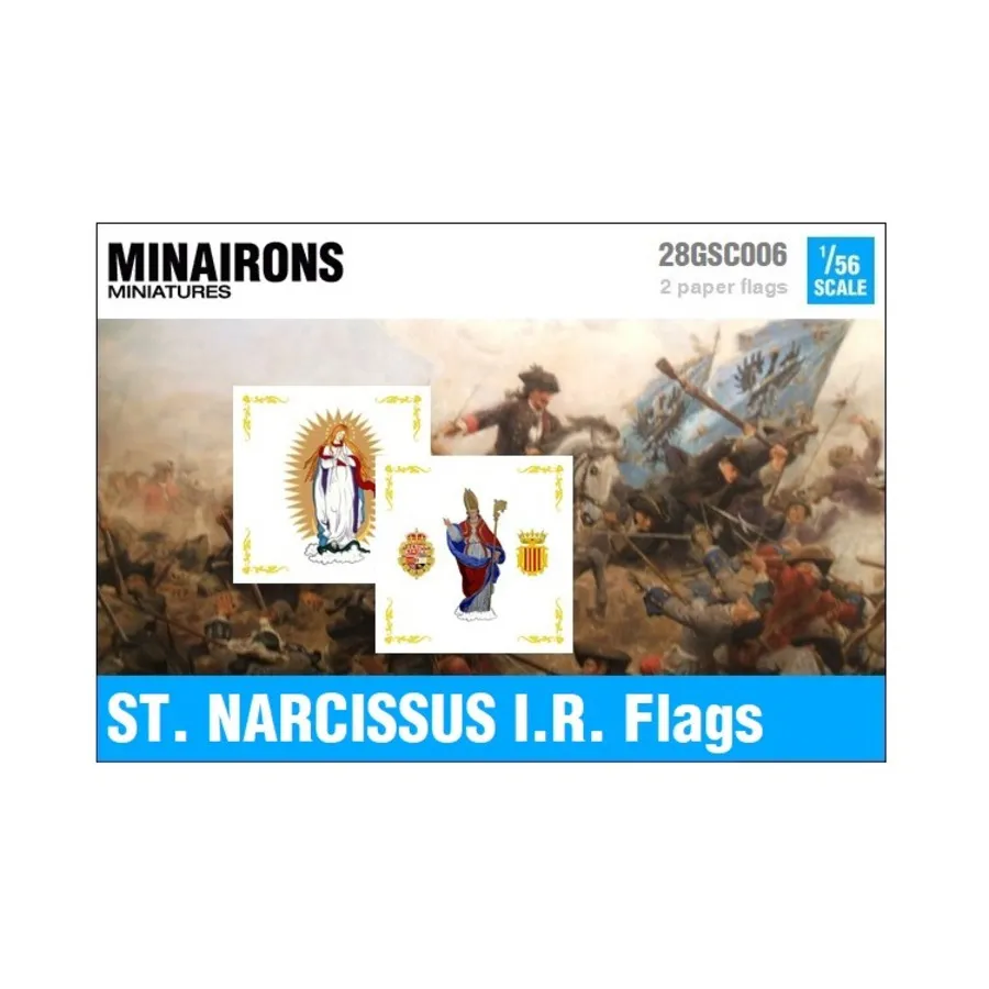 Флаги Нарцисса ИК, War of Spanish Succession - Decals & Flags (1:56) 
Флаги Нарцисса ИК, War of Spanish Succession - Decals & Flags (1:56)