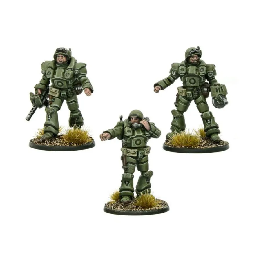 Американский бронетанковый офицер, Konflikt '47 - US Army (28mm) (Warlord Games)
Американский бронетанковый офицер, Konflikt '47 - US Army (28mm) (Warlord Games)