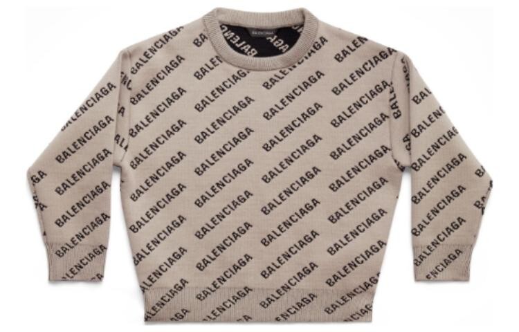 Свитер Balenciaga, хаки 
Свитер Balenciaga, хаки