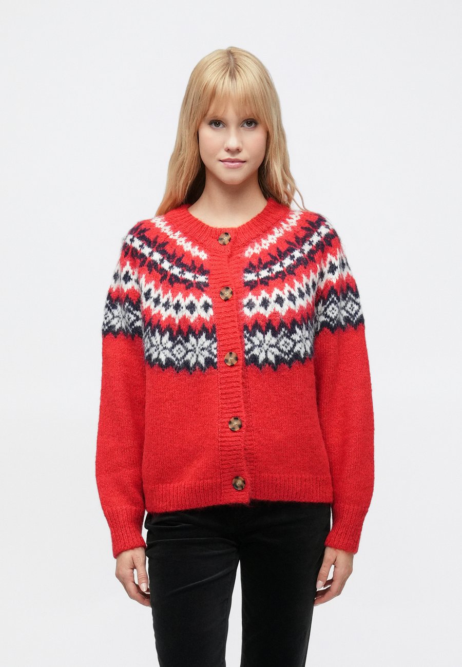 Кардиган GAP LOFTY LUXE FAIR ISLE, Modern Red/Red
Кардиган GAP LOFTY LUXE FAIR ISLE, Modern Red/Red