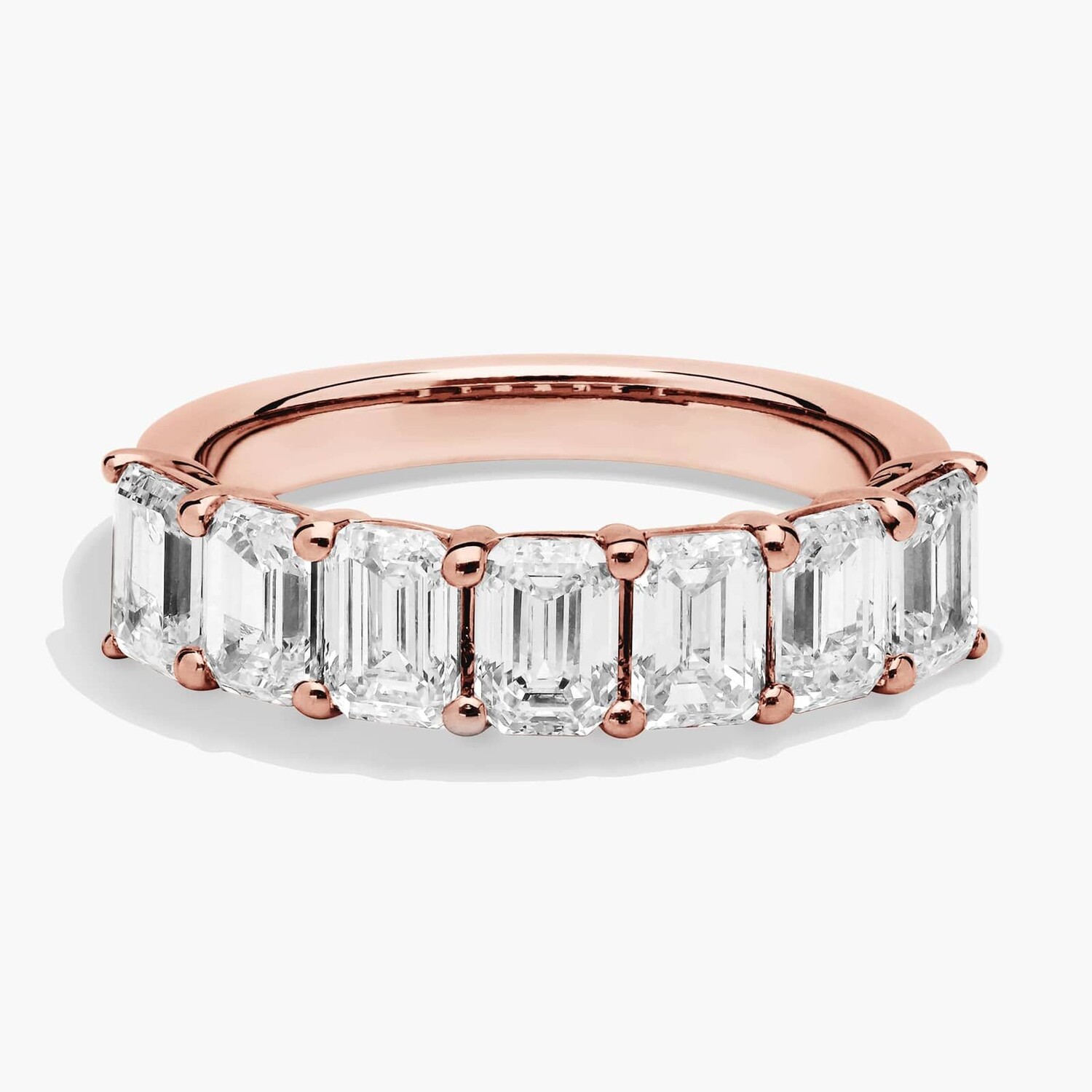 Кольцо с семью изумрудами и выращенными в лаборатории бриллиантами из 14-каратного розового золота (2 карата, два карата - FG / VS2-SI1) Blue Nile
Кольцо с семью изумрудами и выращенными в лаборатории бриллиантами из 14-каратного розового золота (2 карата, два карата - FG / VS2-SI1) Blue Nile