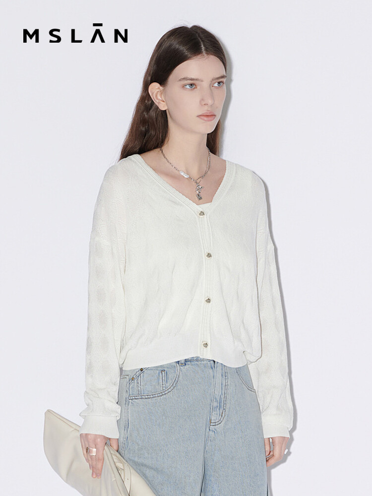 Свитер женский MSlan с ромбовидным узором, кремовый
Свитер женский MSlan с ромбовидным узором, кремовый