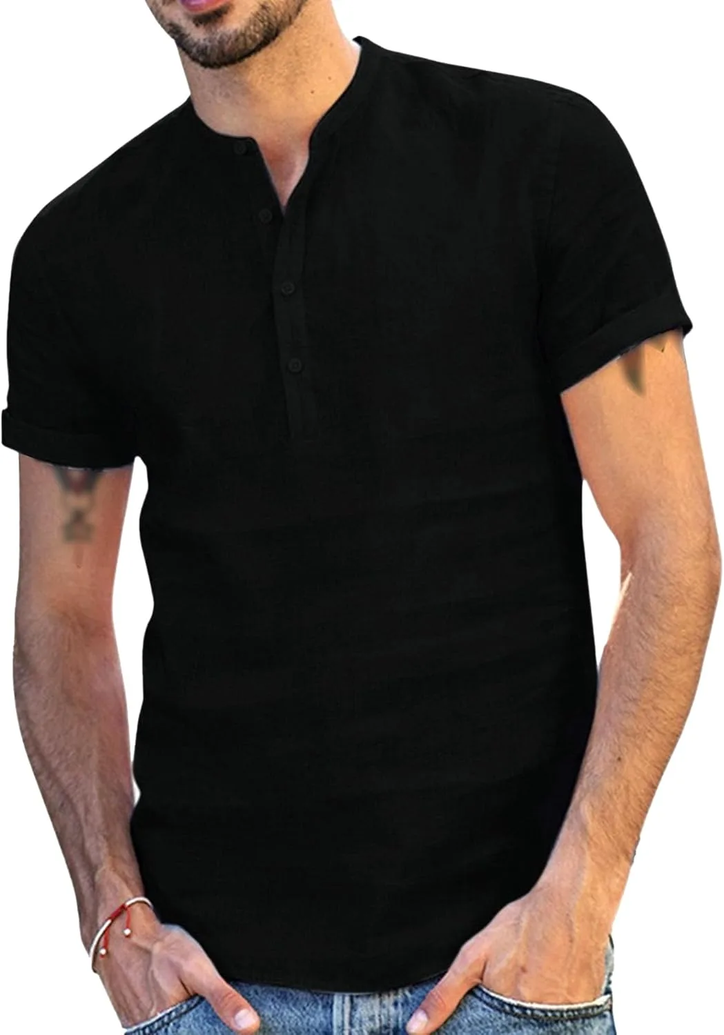 Футболка Henley Casual Cotton Linen VgueElegc
Футболка Henley Casual Cotton Linen VgueElegc