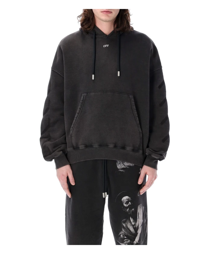 Черно-Серая вязаная толстовка с капюшоном, осень-зима 2024 Off White, серый
Черно-Серая вязаная толстовка с капюшоном, осень-зима 2024 Off White, серый