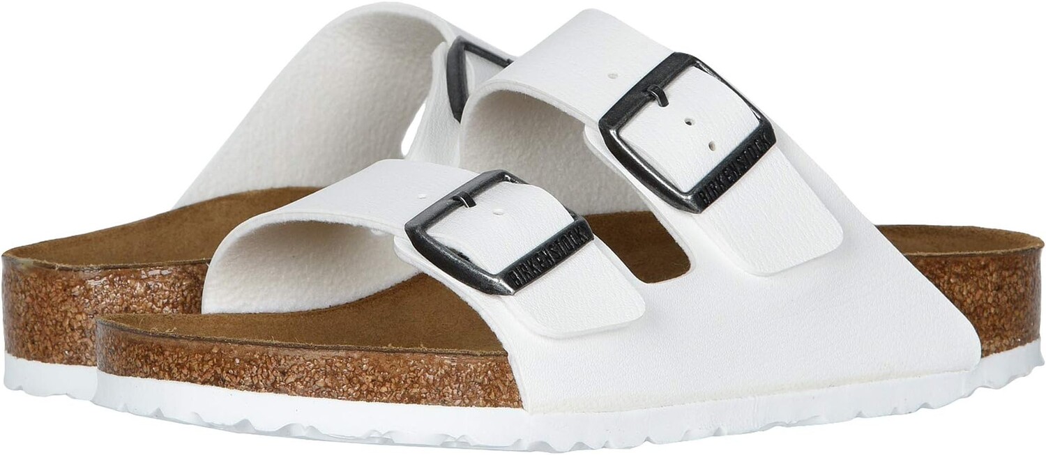 Сандалии на плоской подошве Arizona - Birko-Flor (Unisex) Birkenstock, цвет White Birko-Flor
Сандалии на плоской подошве Arizona - Birko-Flor (Unisex) Birkenstock, цвет White Birko-Flor