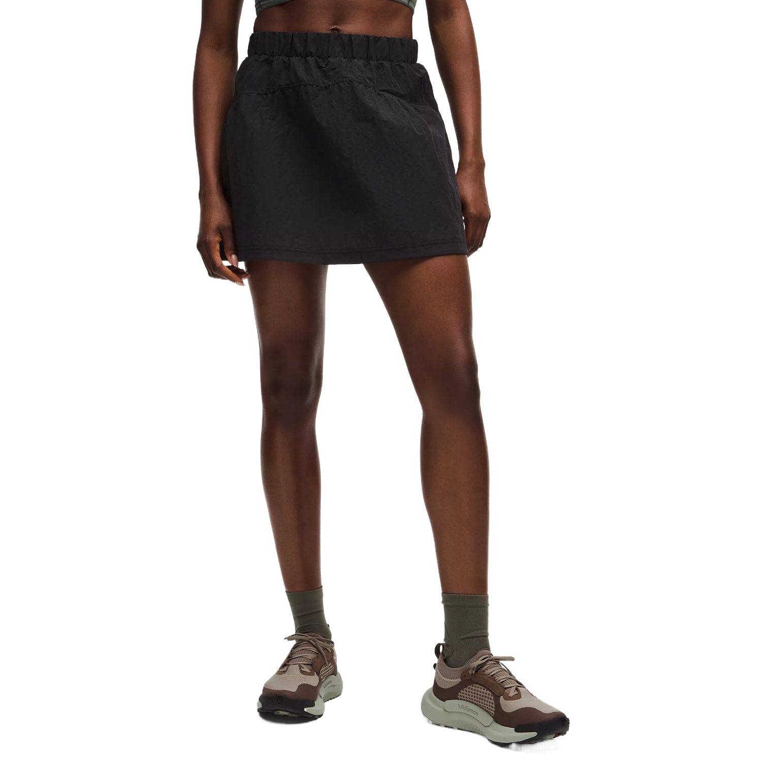 Повседневная короткая юбка женская Lululemon, черный
Повседневная короткая юбка женская Lululemon, черный