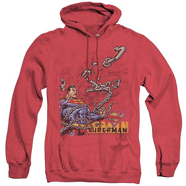 Толстовка с капюшоном adult heather Superman breaking chains Licensed Character
Толстовка с капюшоном adult heather Superman breaking chains Licensed Character