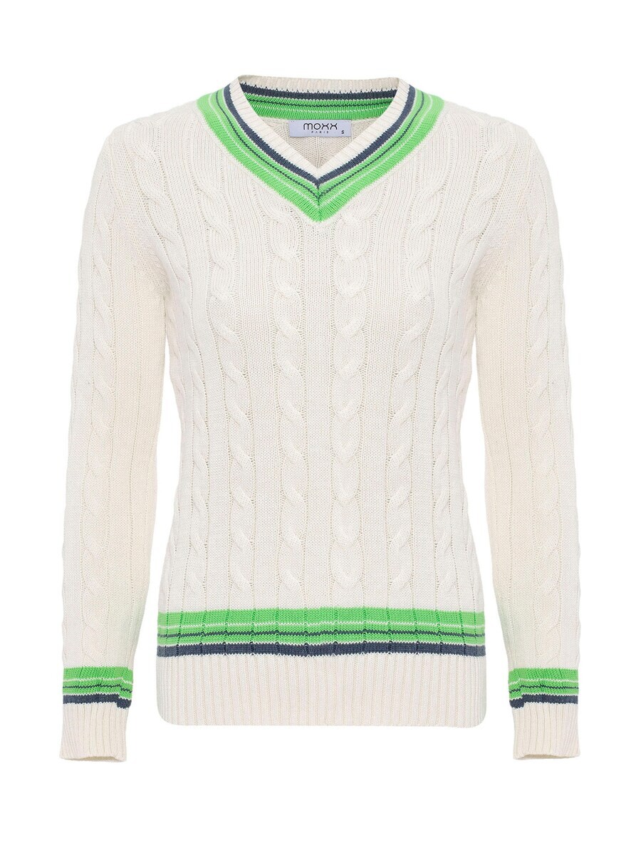 Тонкий вязаный свитер Moxx Paris Sweater Aldonsa, экрю
Тонкий вязаный свитер Moxx Paris Sweater Aldonsa, экрю