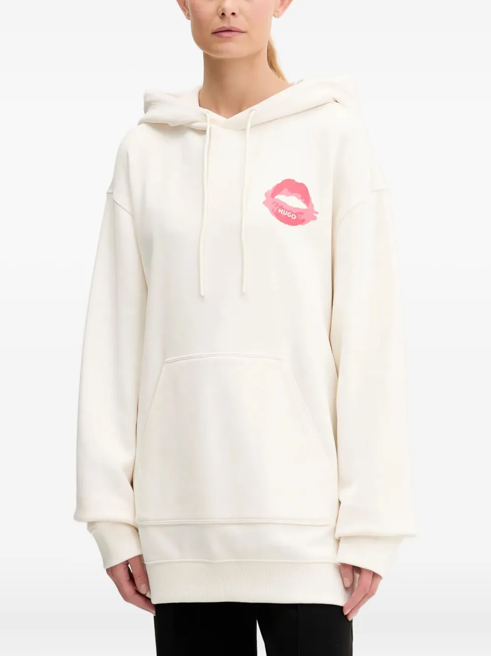 Толстовка с принтом губ HUGO, белый
Толстовка с принтом губ HUGO, белый