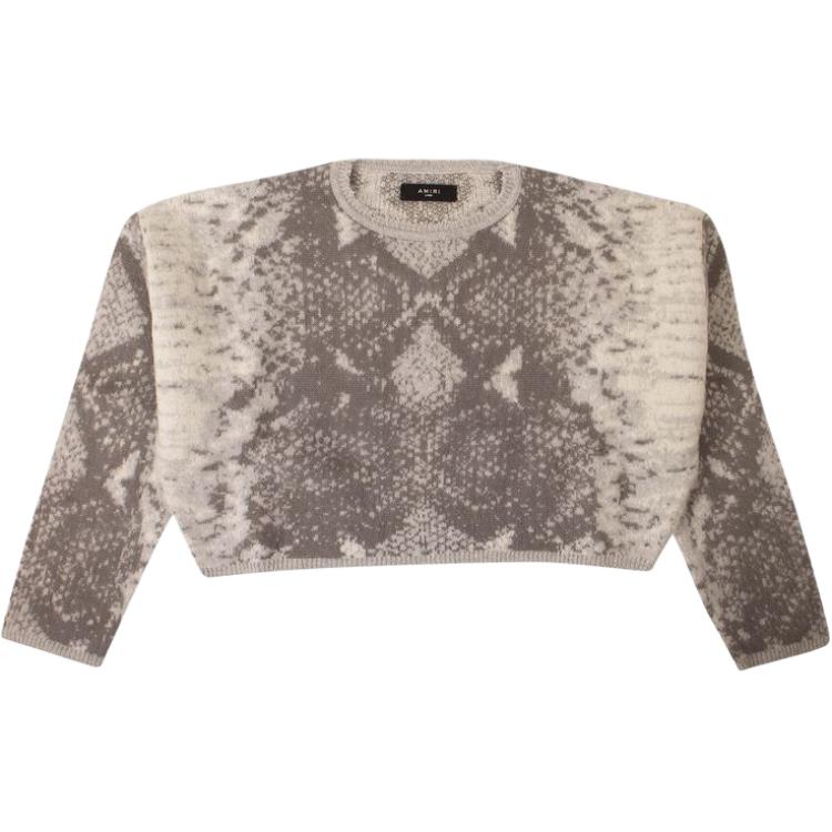 AMIRI Свитер с принтом змеи 'Grey'
AMIRI Свитер с принтом змеи 'Grey'