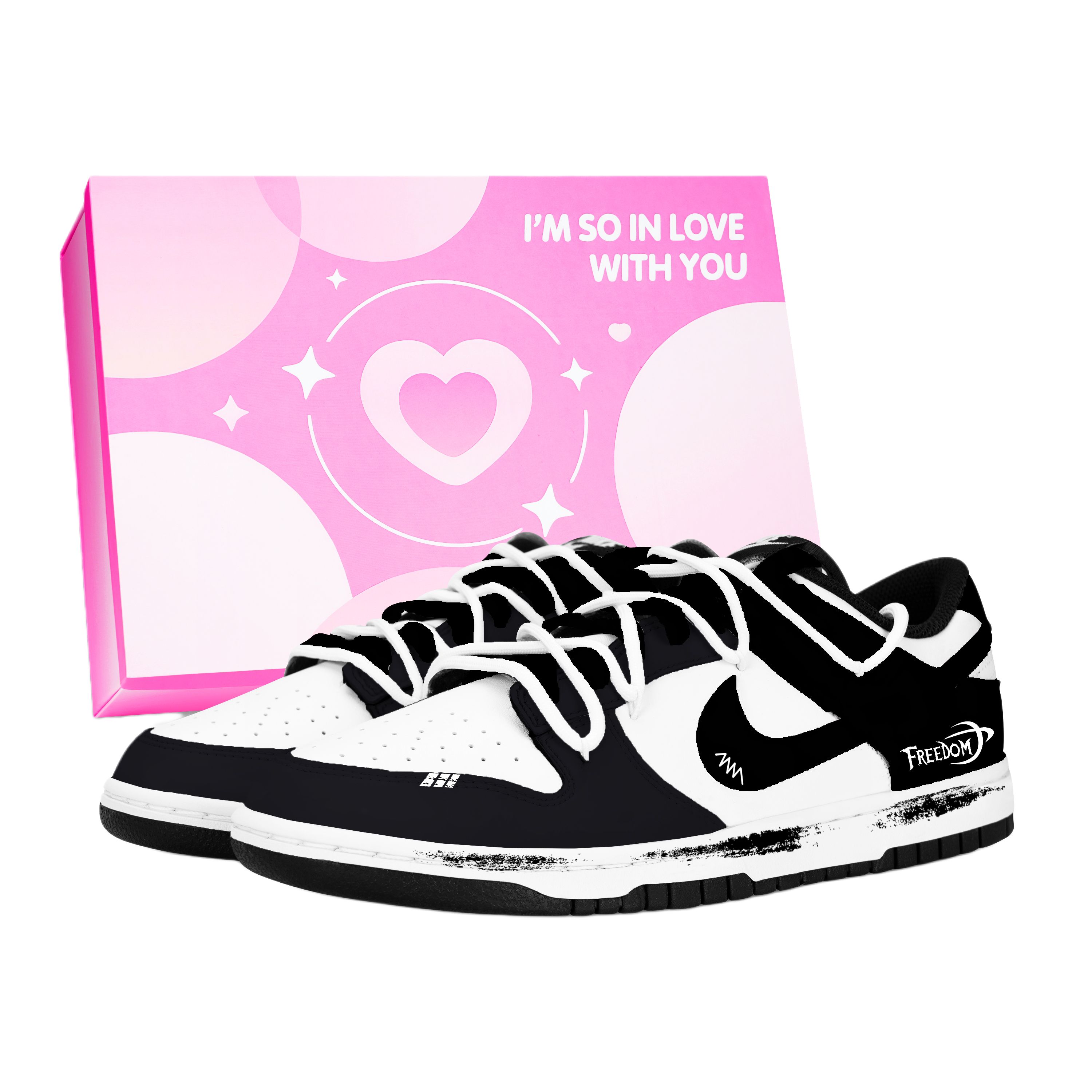 Dunk Feng Yin Infinity устойчивые к истиранию низкие кроссовки для скейтбординга унисекс Nike, черный/белый
Dunk Feng Yin Infinity устойчивые к истиранию низкие кроссовки для скейтбординга унисекс Nike, черный/белый